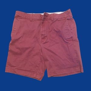 Red American Eagle flex shorts